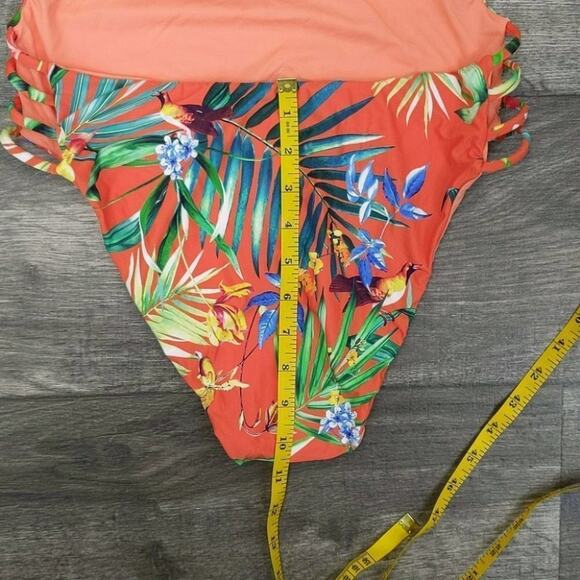 Lucky Brand Strappy One Piece Swimsuit Size L - Picture 6 of 11